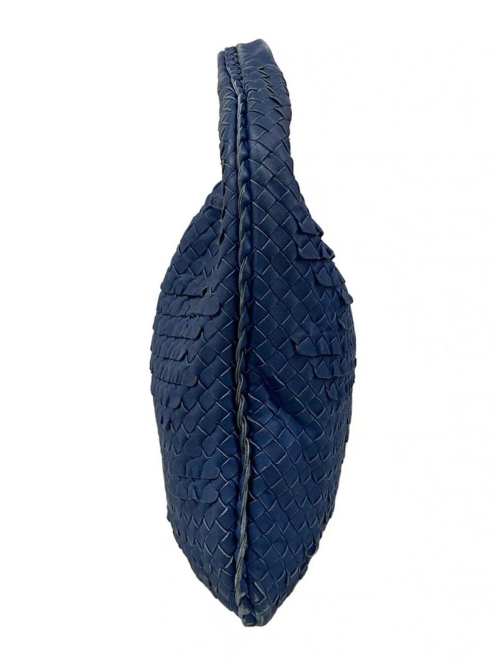 BOTTEGA VENETA Intrecciato Blue Leather B********* Handbag - Picture 5 of 15